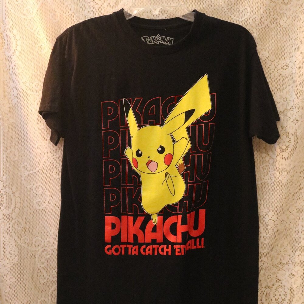 Pokemon novelty mens tee shirt size med